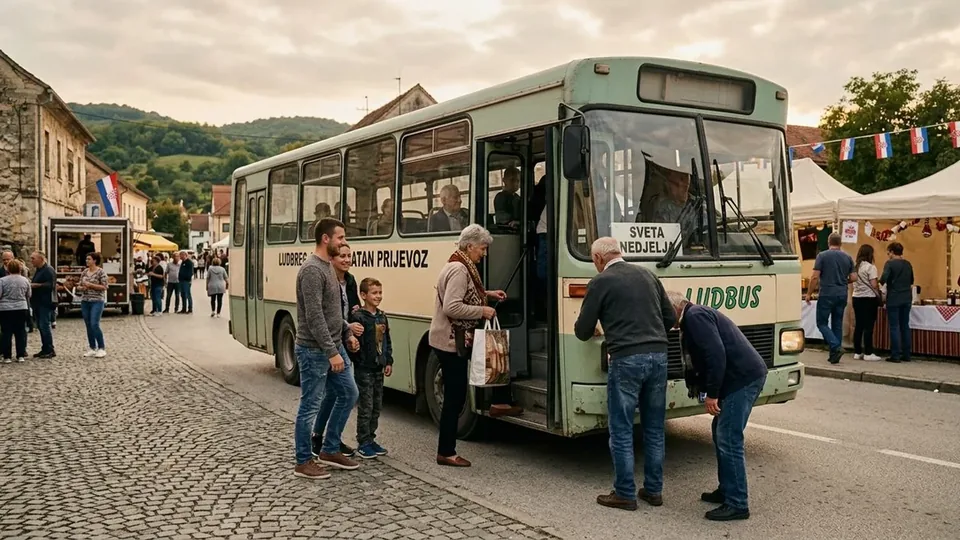 Besplatan LudBus u završnim danima Svete Nedjelje: lokalni prijevoz olakšava dolazak na događanja – Varaždinska županija
