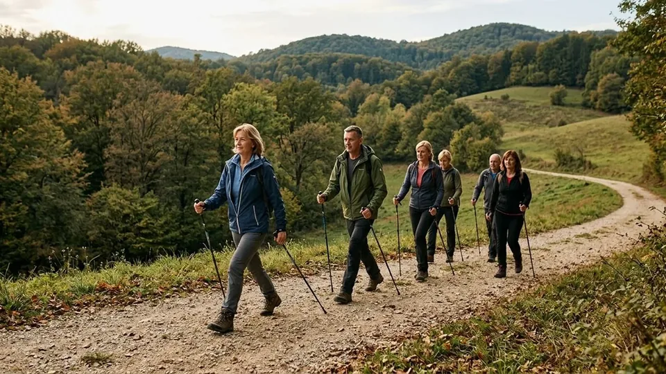 nordijskih hodača na stazama Varaždinsko-topličkog gorja