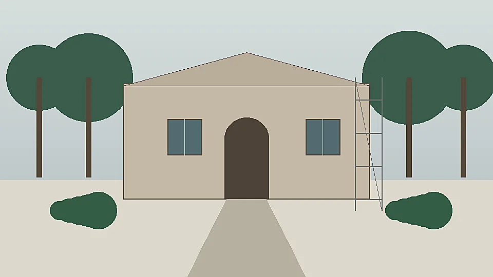 Urednička ilustracija obnove povijesne mrtvačnice na Gradskom groblju u Varaždinu