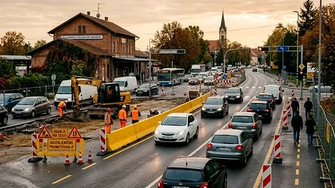 Varaždin ulazi u prometno zahtjevnu jesen: dvije lokacije s dugotrajnijom privremenom regulacijom – Varaždin i Varaždinska županija